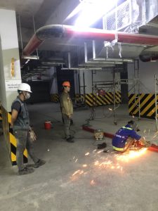 Thi Công Hệ Thống M&E Hầm Lô A1 – Dự Án Vinhomes Grand Park