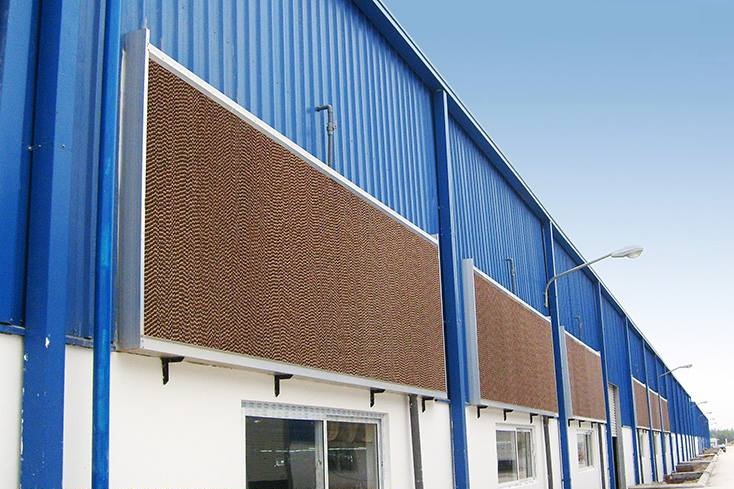 Thông gió cho nhà xưởng bằng hệ thống Cooling Pad Thông gió cho nhà xưởng bằng hệ thống Cooling Pad