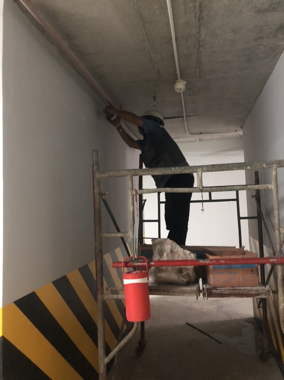 Thi Công Hệ Thống M&E Hầm Lô A1 - Dự Án Vinhomes Grand Park