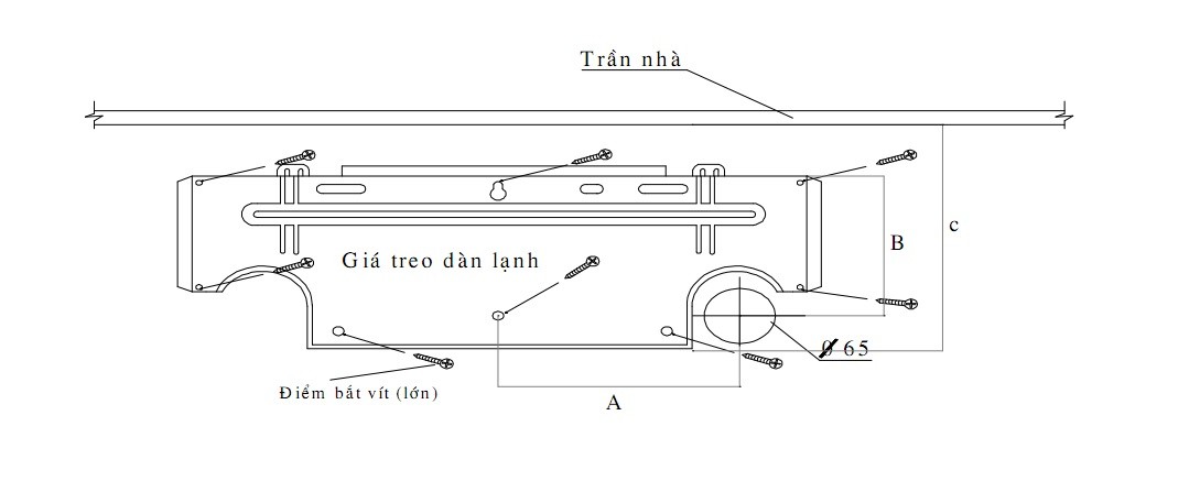 Quy trình mcw87.comm dàn lạnh mcw678 com treo tường chuẩn