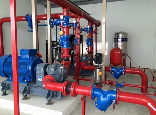 Construction and installation of fire protection system Construction and installation of fire protection system