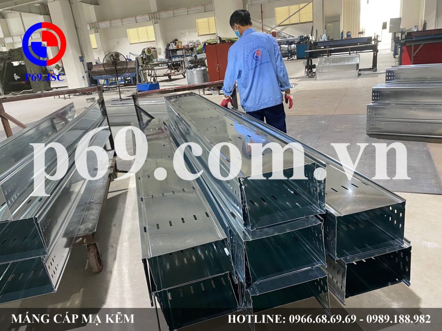 Máng cáp mạ kẽm Máng cáp mạ kẽm