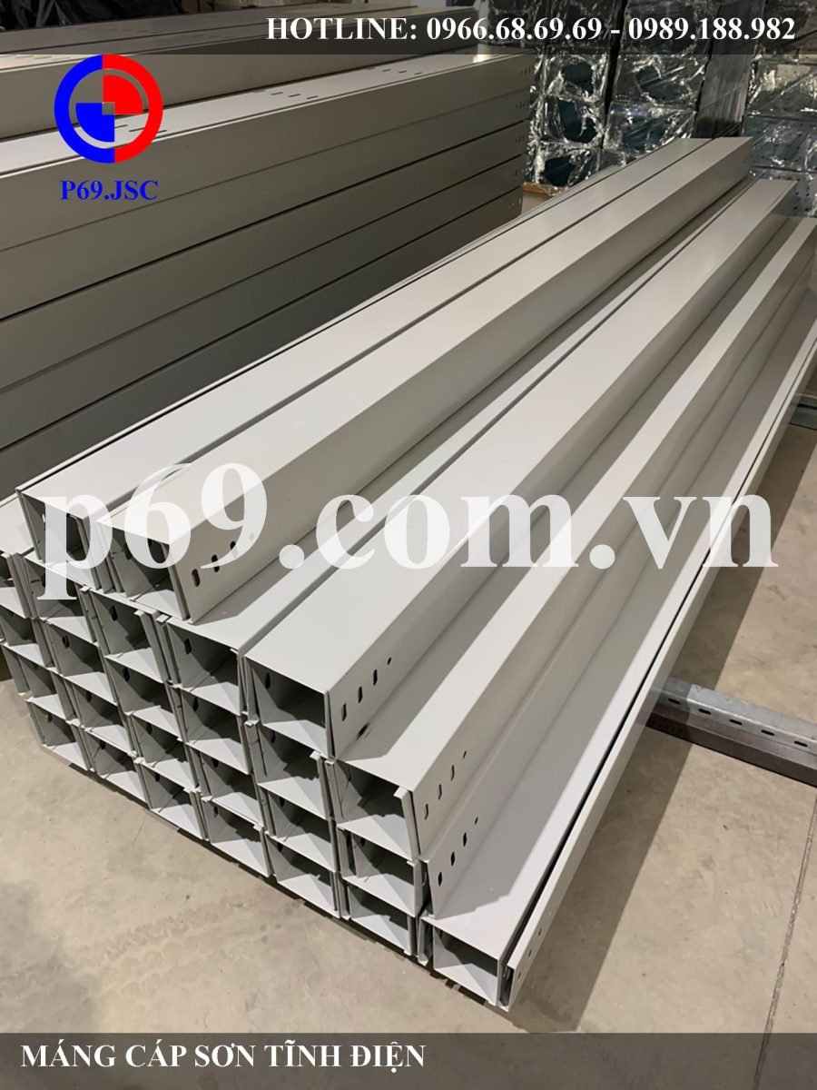 Máng cáp sơn tĩnh điện máng cáp sơn tĩnh điện