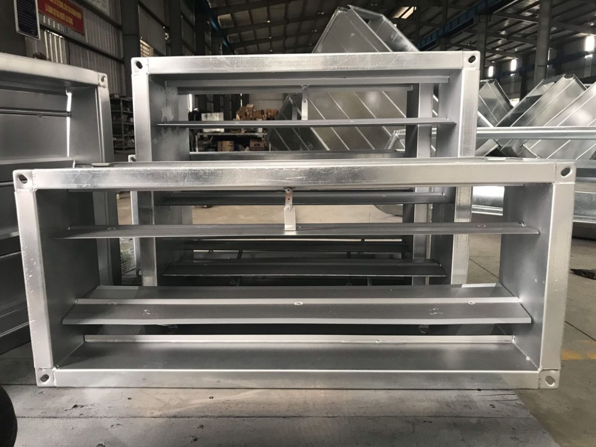 Đặc điểm thiết kế đặc biệt của van gió chặn lửa