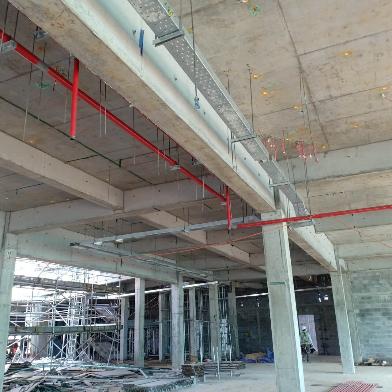 Nối đắt thang máng cáp