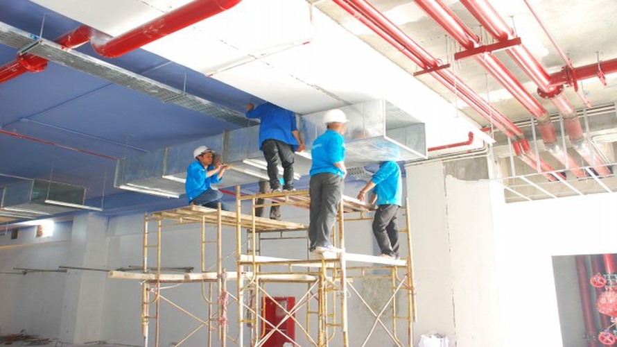 thi công mcw87.comm đường ống chữa cháy
