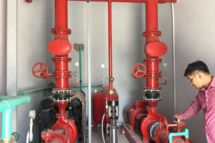 Tiến hành xả áp và nghiệm thu kết quả kiểm tra