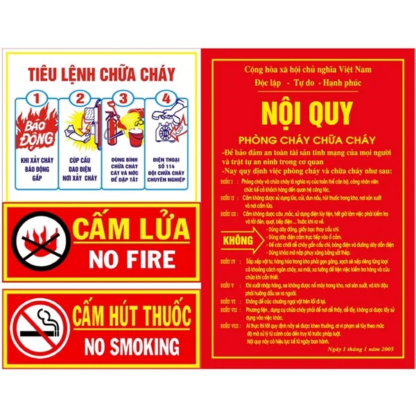 Vai trò mcw87.comm tiêu lệnh, nội quy phòng cháy chữa cháy Vai trò mcw87.comm tiêu lệnh, nội quy phòng cháy chữa cháy