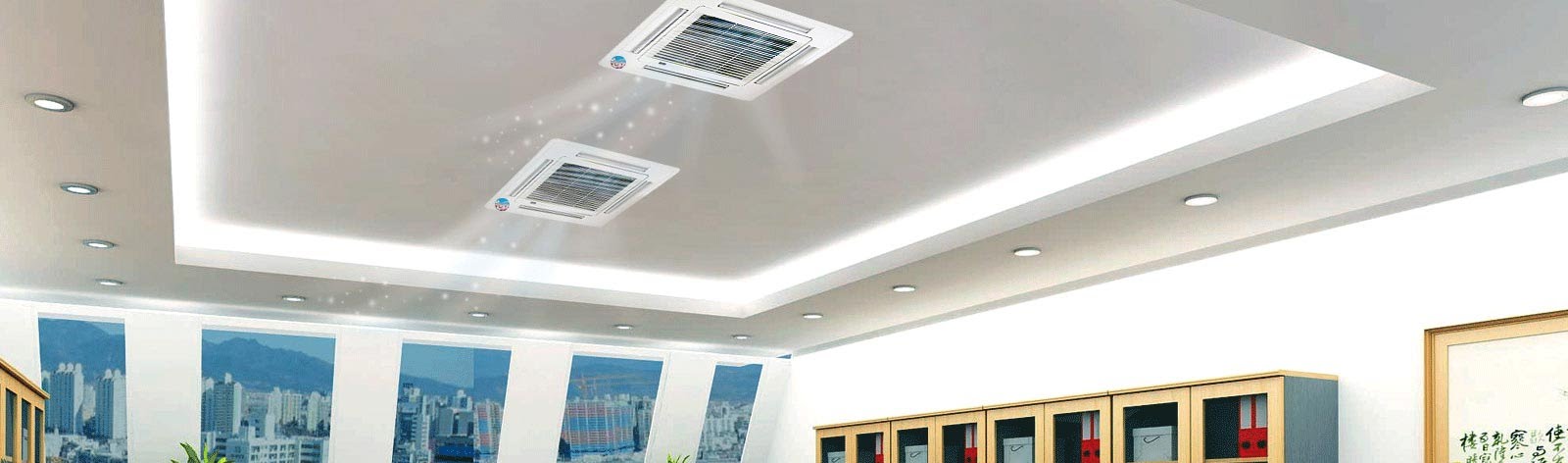 Máy lạnh âm trần là gì?