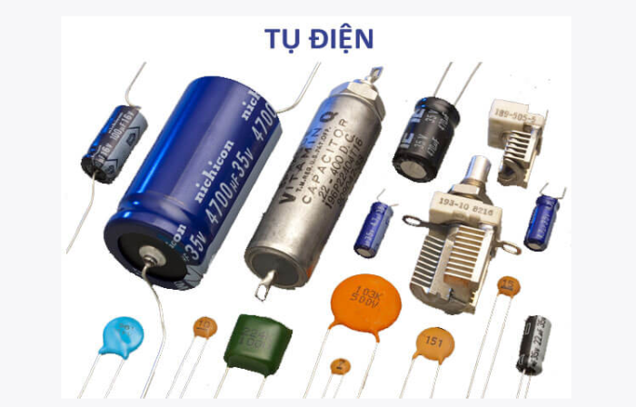 Phân loại tụ điện hiện nay
