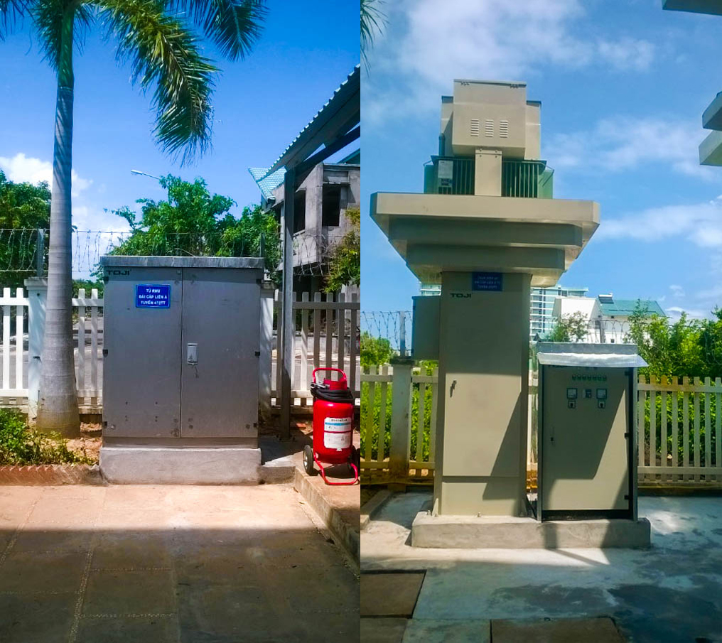 Tủ điện trung thế mcw87.comm ngoài trời