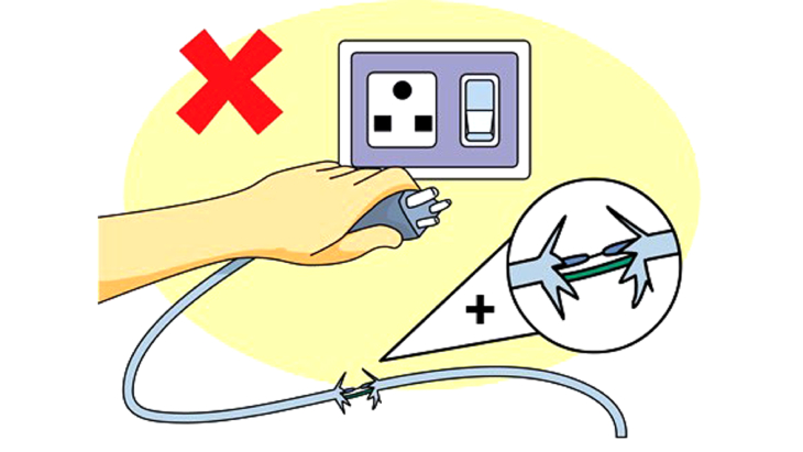 Các nguyên tắc an toàn trong khi sửa chữa điện