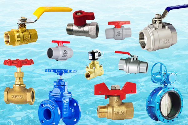 Các loại van khóa nước sử dụng hiện nay