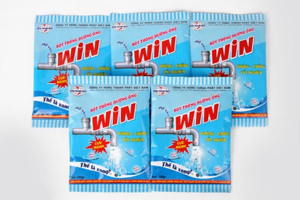 Bột thông đường ống Win Bột thông đường ống Win