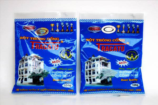 Bột thông nghẹt cống Tracatu Bột thông nghẹt cống Tracatu
