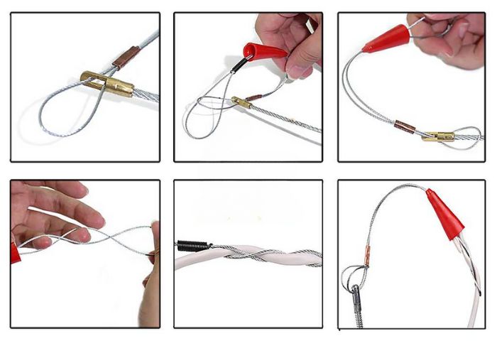 Cách sử dụng dây mồi luôn dây điện Cách sử dụng dây mồi luôn dây điện