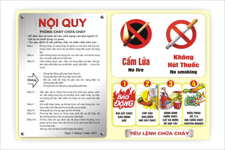Tuân thủ các quy định về an toàn mcw 678