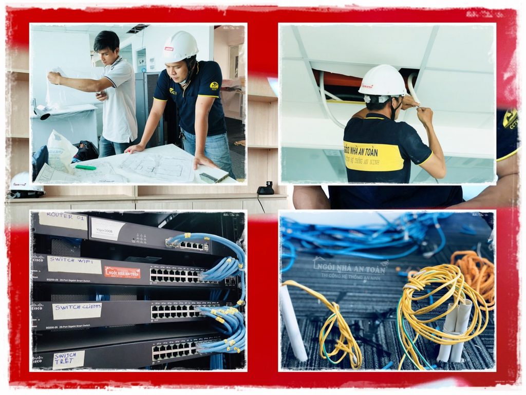 thi công hệ thống điện nhẹ tại công ty MCW